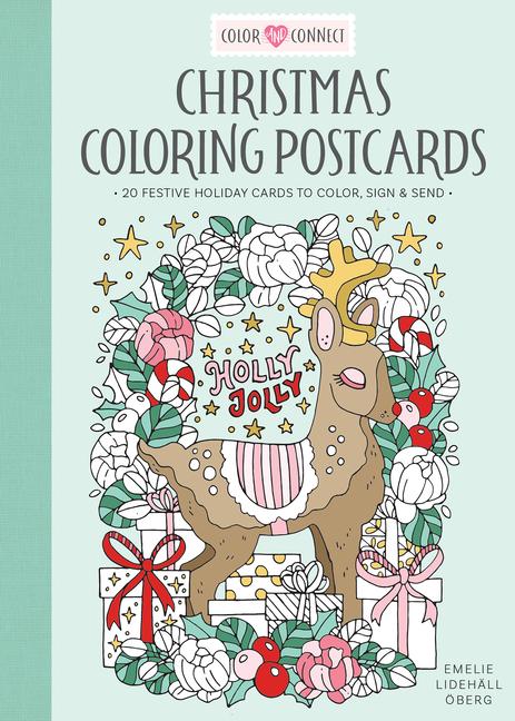 Vorderes Coverbild Christmas Coloring Postcards