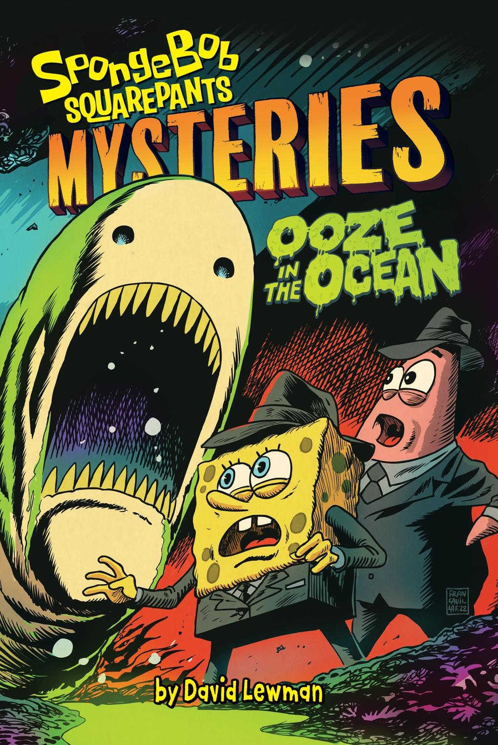 Vorderes Coverbild Ooze in the Ocean (Spongebob Squarepants Mysteries #2)