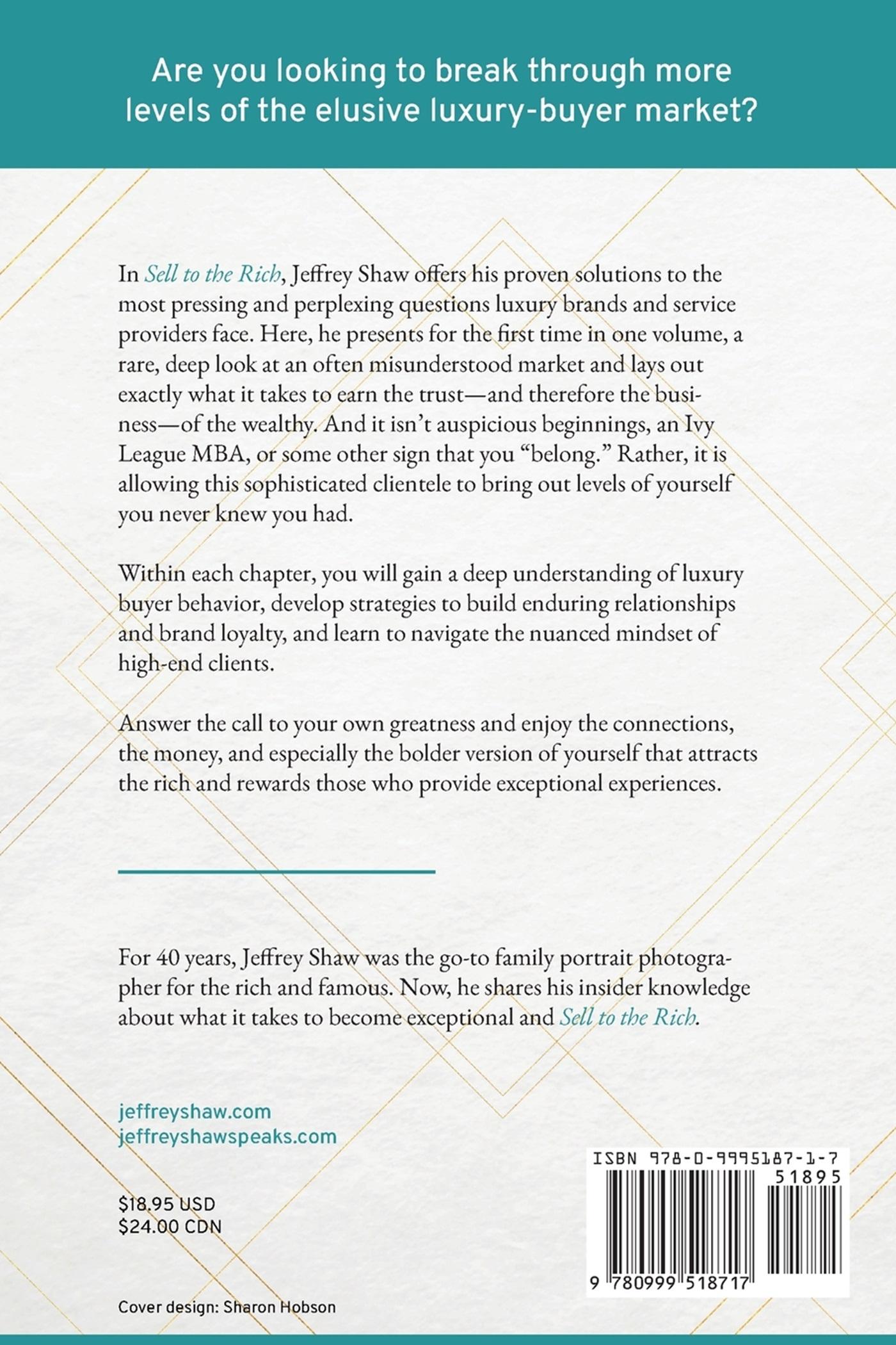 Rückseitencover Sell to the Rich