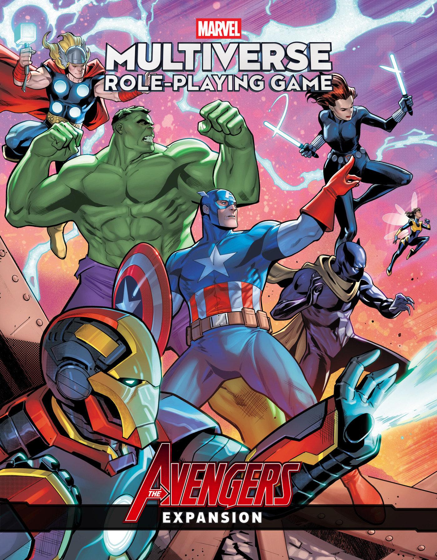 Vorderes Coverbild Marvel Multiverse Role-Playing Game: Avengers Expansion