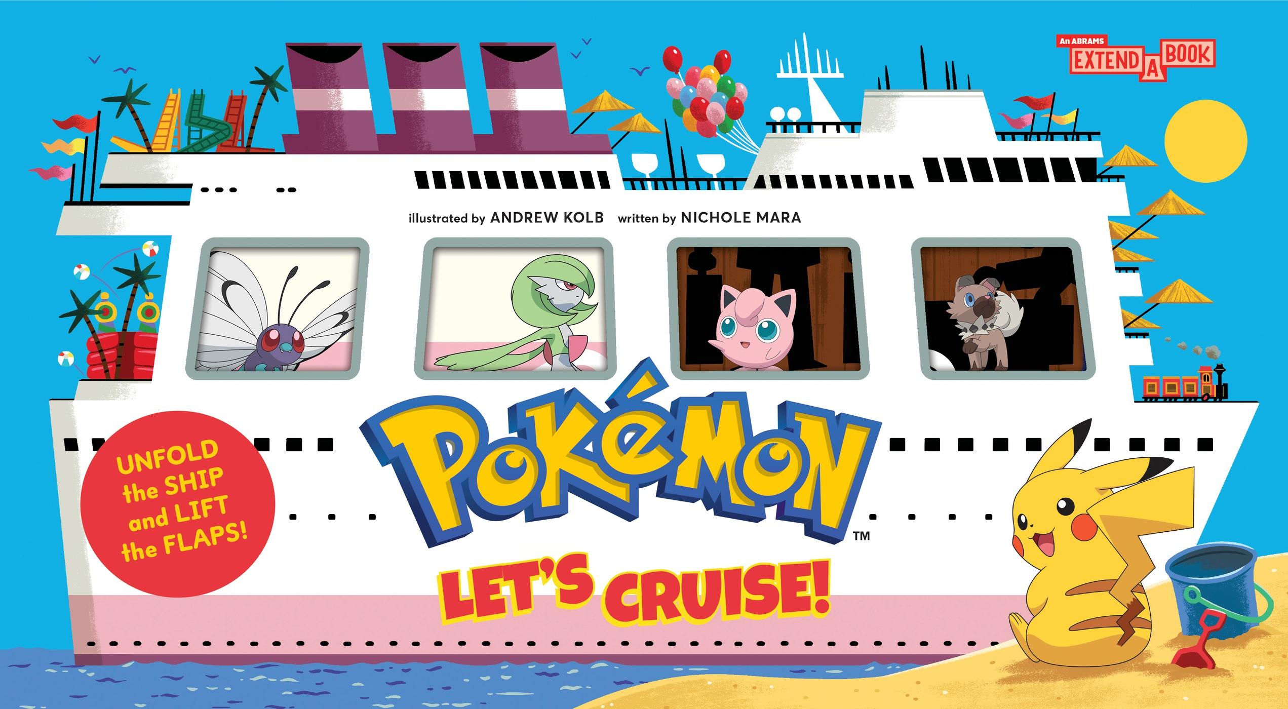 Vorderes Coverbild Pokémon All Aboard: Let's Cruise! (an Abrams Extend-A-Book)