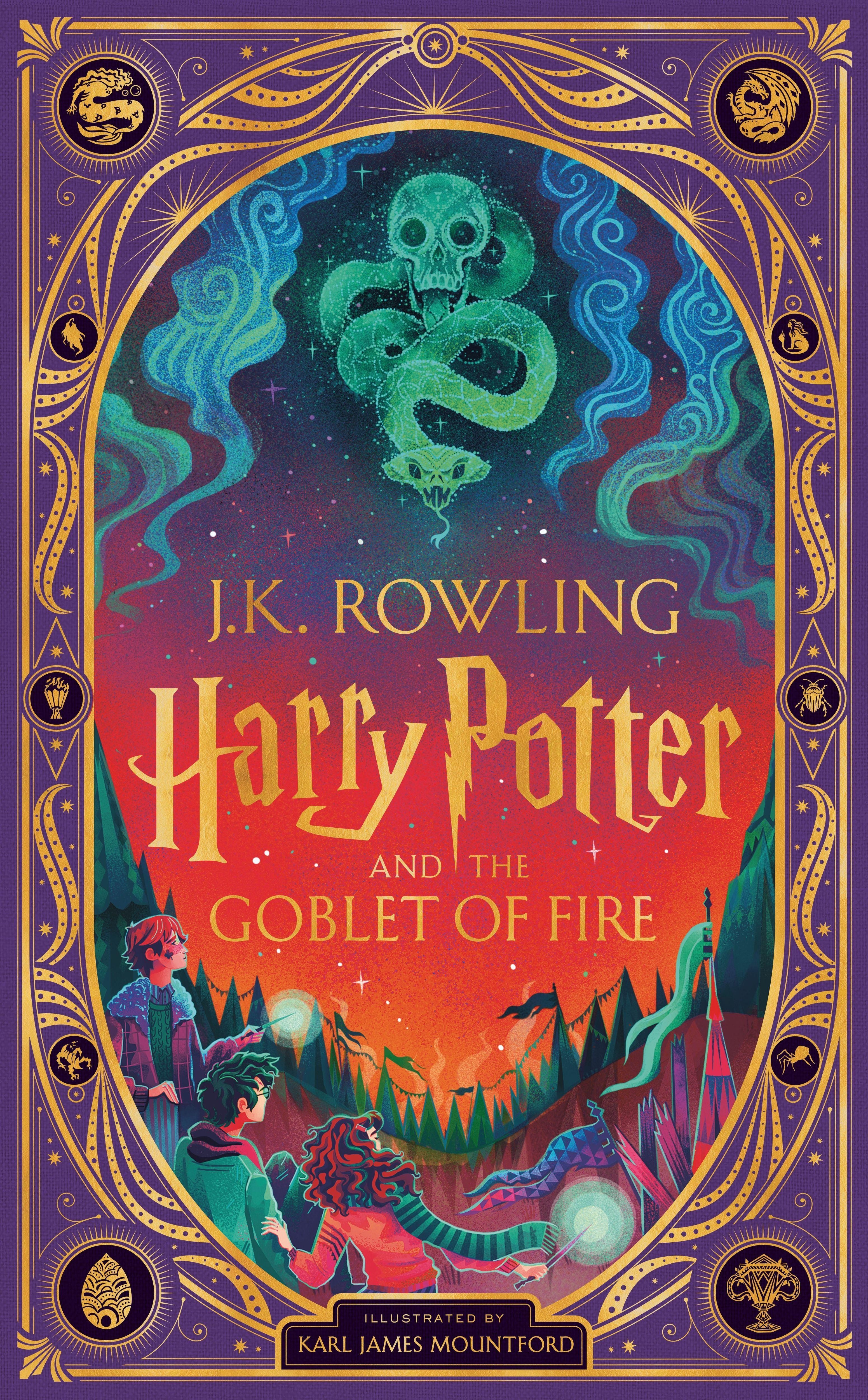 Vorderes Coverbild Harry Potter and the Goblet of Fire (Interactive Illustrated Edition)