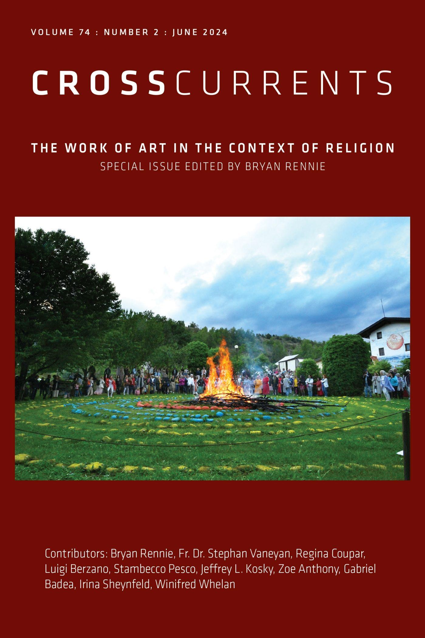 Vorderes Coverbild Crosscurrents: The Work of Art in the Context of Religion