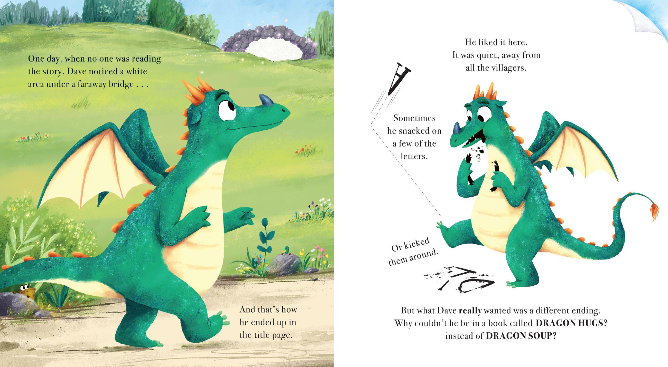 Beispielinhalt (Bild) Dragon Dave the Not So Brave