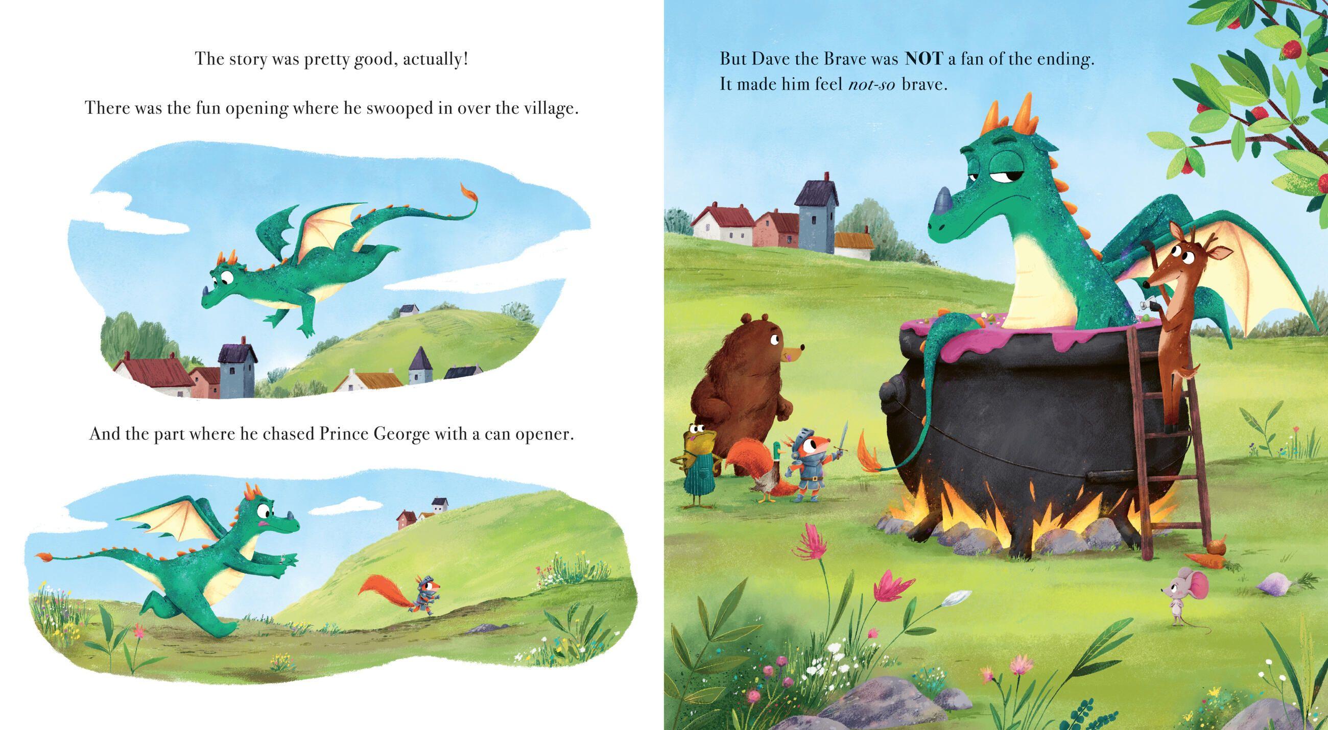 Beispielinhalt (Bild) Dragon Dave the Not So Brave
