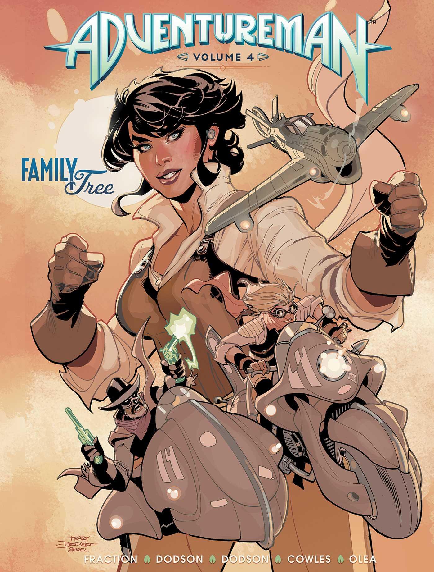 Vorderes Coverbild Adventureman Volume 4: Family Tree