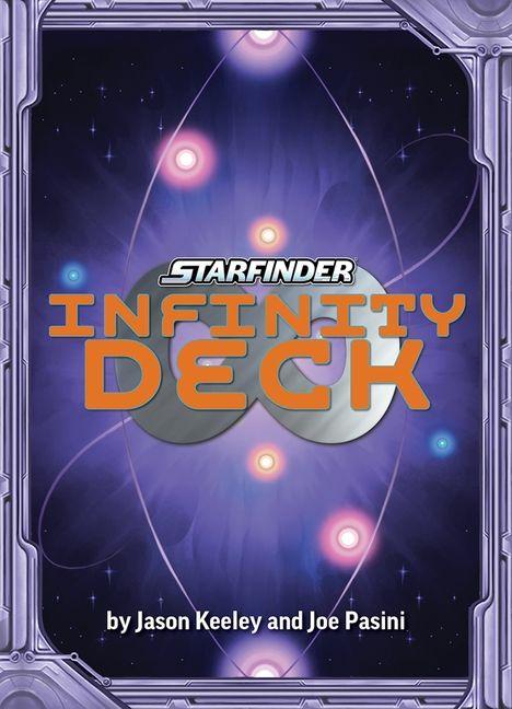 Vorderes Coverbild Starfinder Infinity Deck
