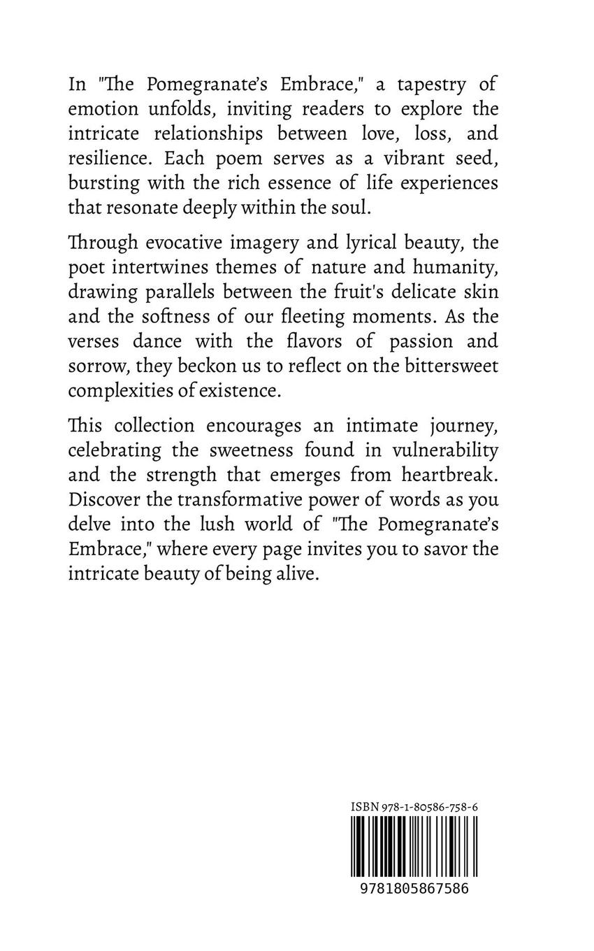 Rückseitencover The Pomegranate's Embrace
