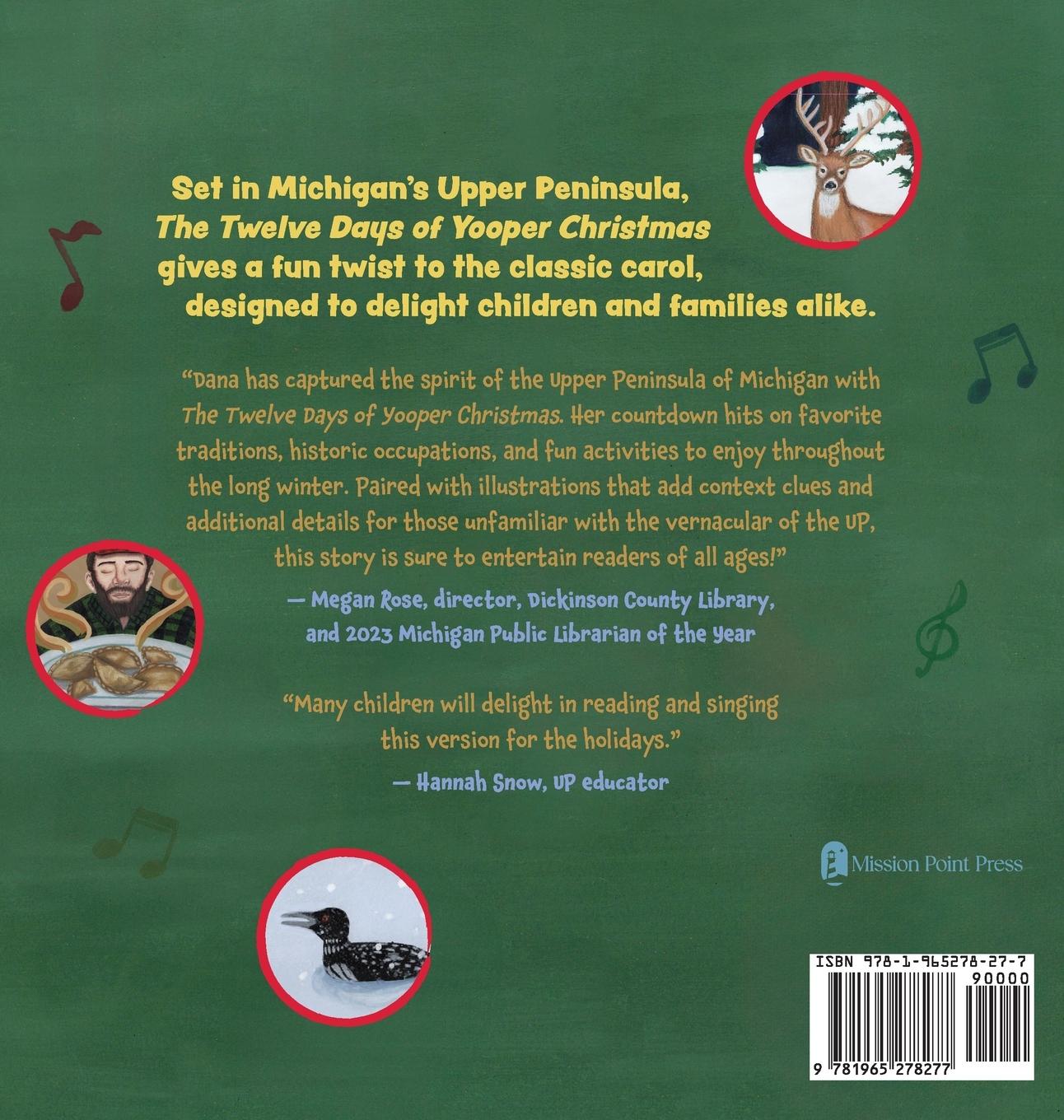Rückseitencover The Twelve Days of Yooper Christmas
