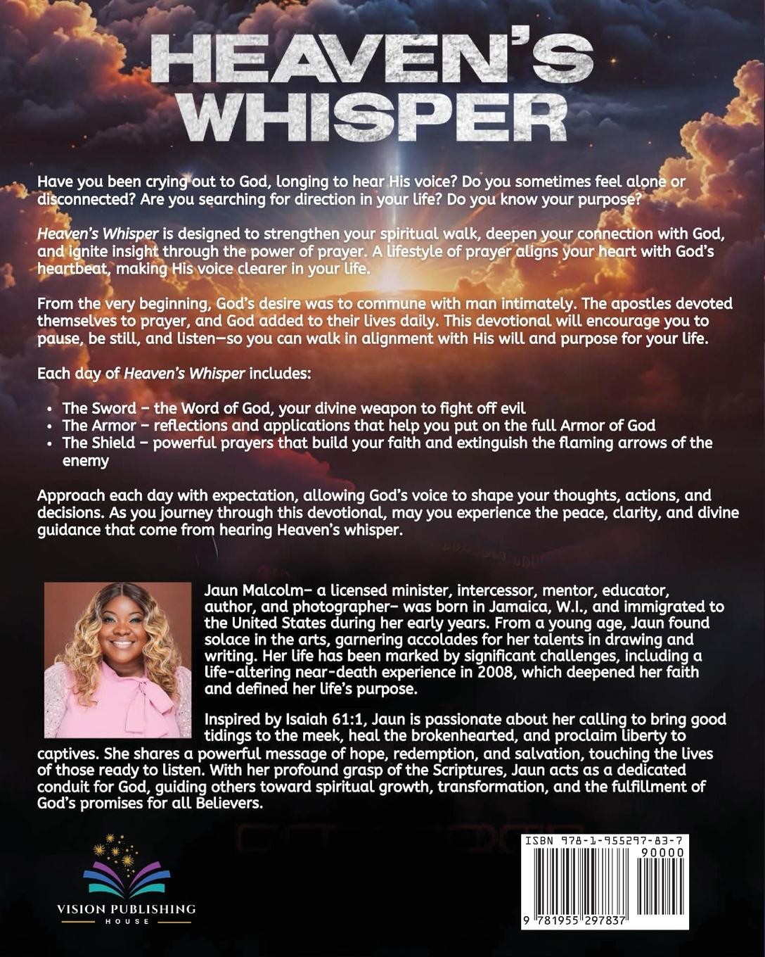Rückseitencover Heaven's Whisper