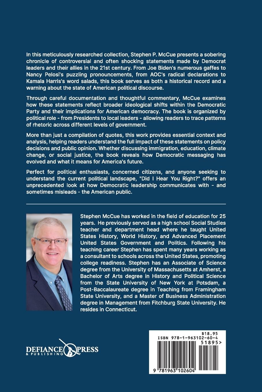 Rückseitencover Did I Hear You Right?