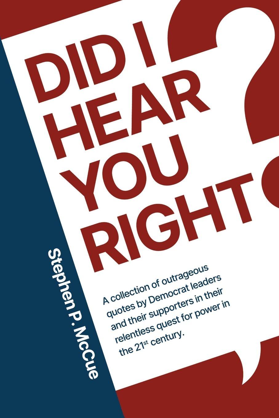 Vorderes Coverbild Did I Hear You Right?