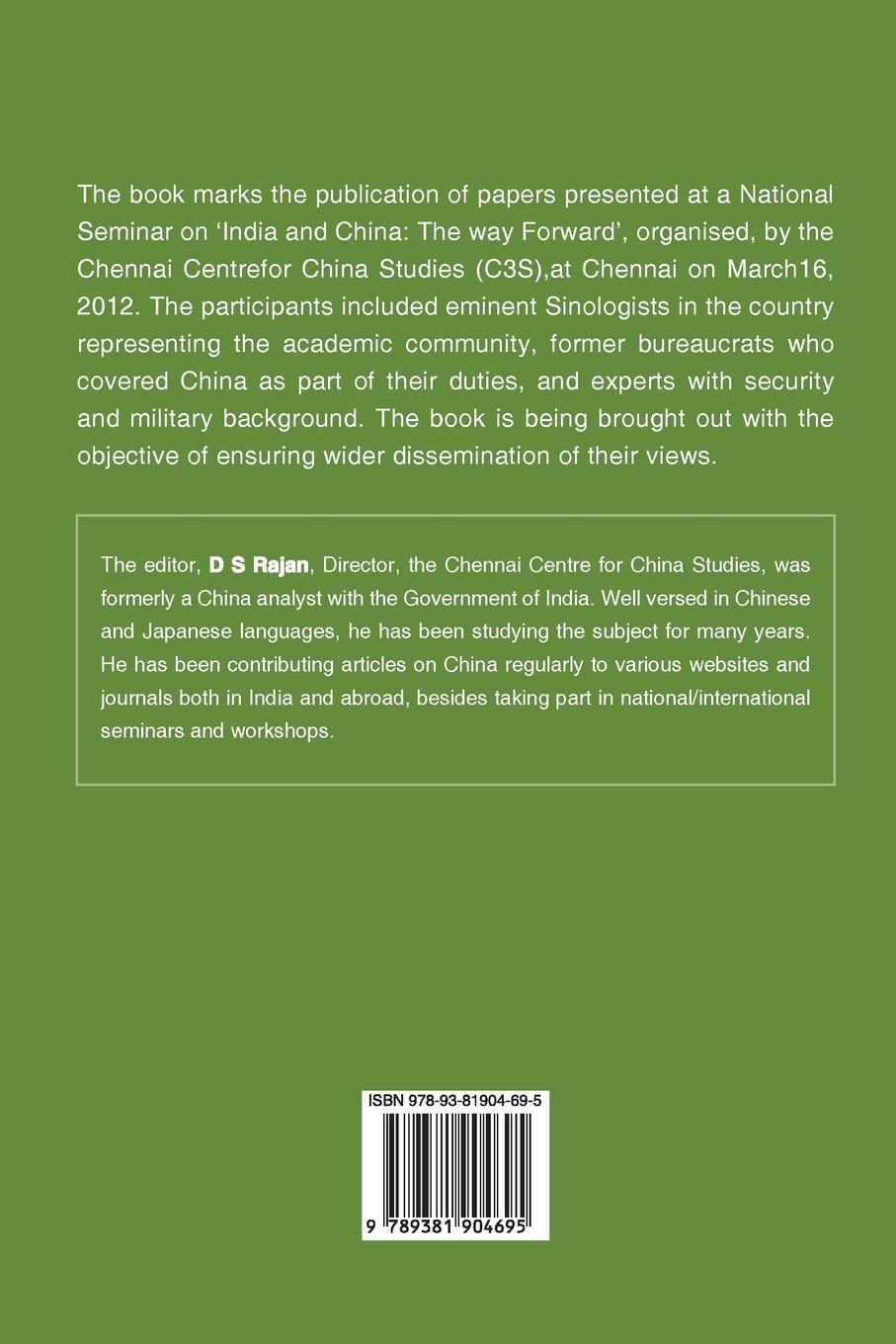 Rückseitencover India and China