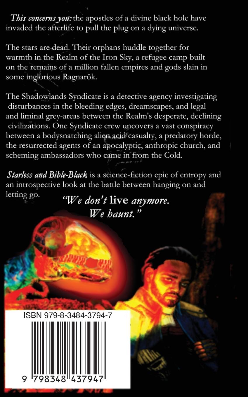 Rückseitencover Starless and Bible-Black