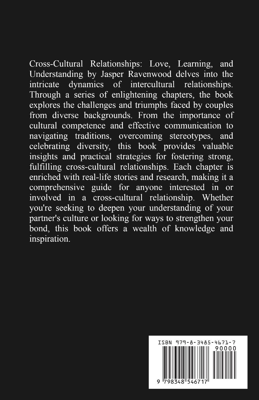 Rückseitencover Cross-Cultural Relationships