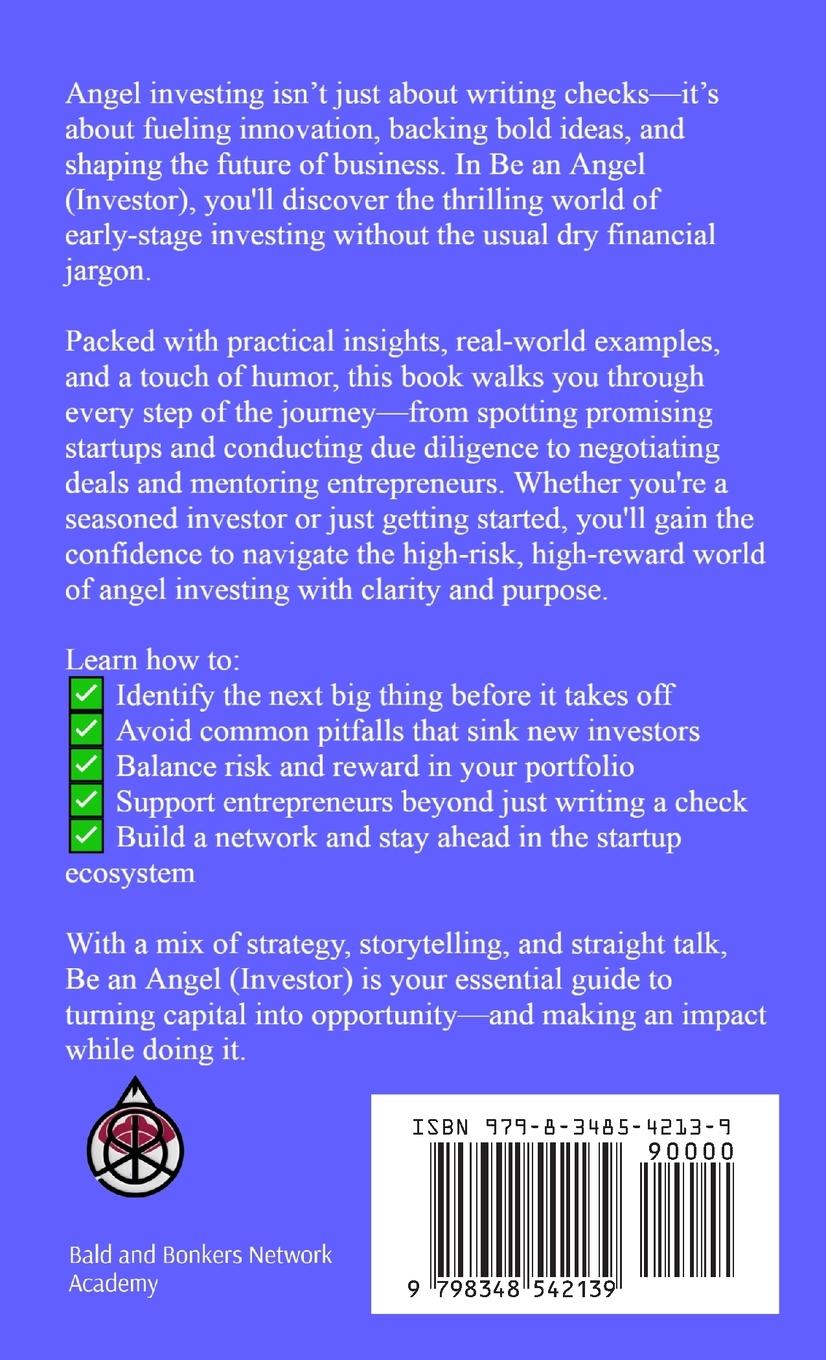 Rückseitencover Be the Angel (Investor)