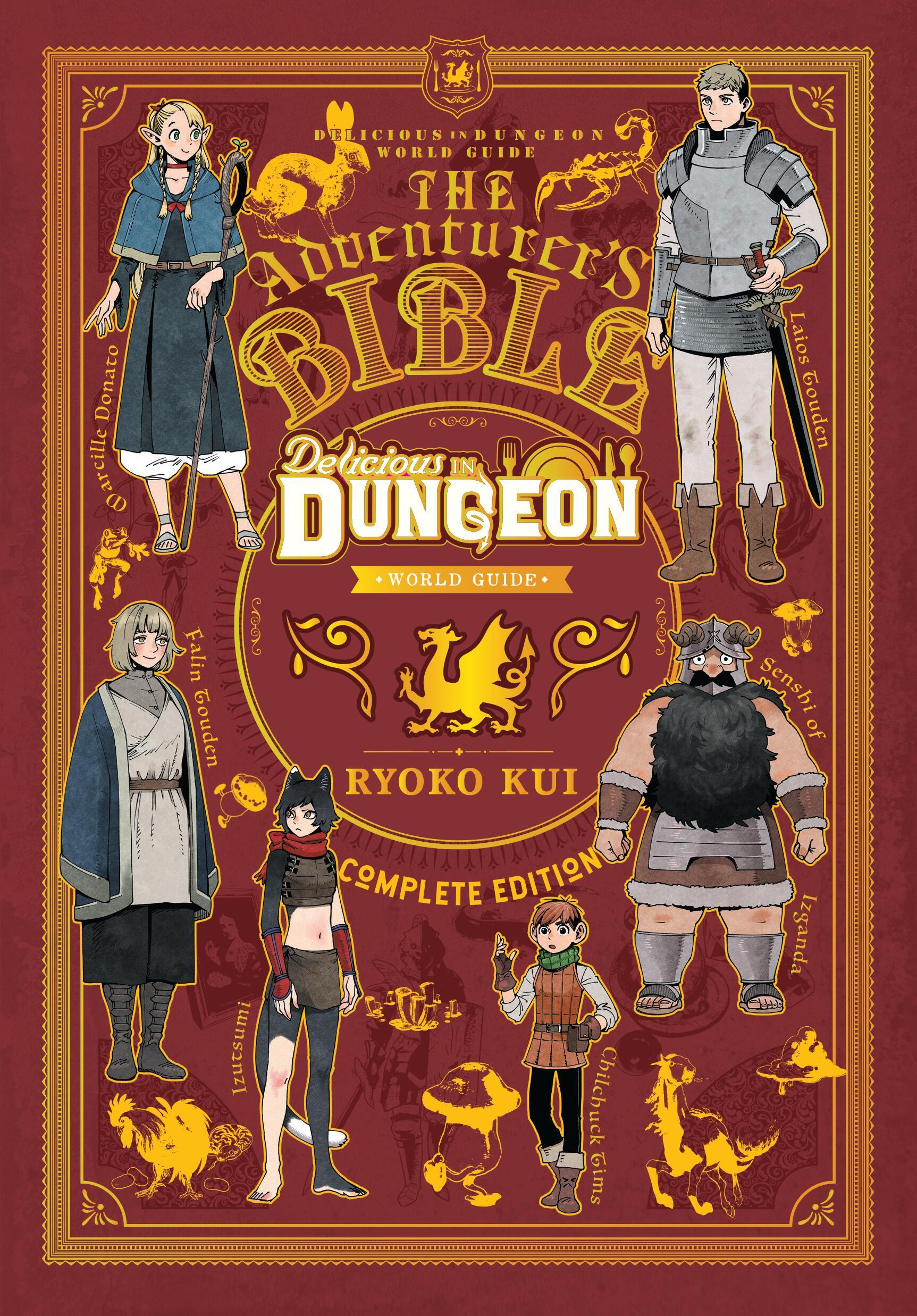 Vorderes Coverbild Delicious in Dungeon World Guide Adventurer's Bible, Complete Edition