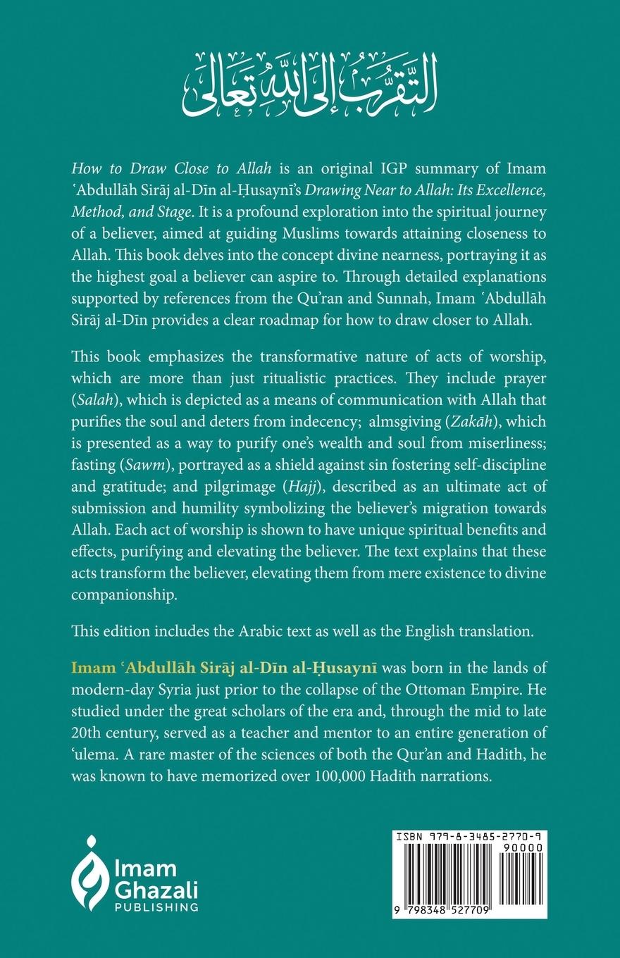 Rückseitencover How to Draw Close to Allah