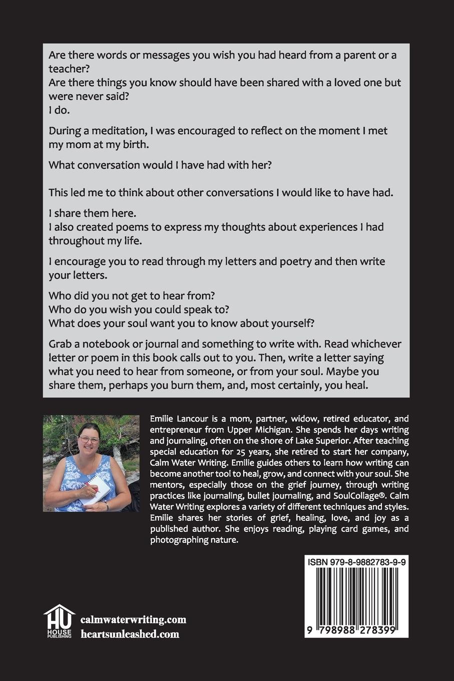 Rückseitencover Letters to & from My Soul