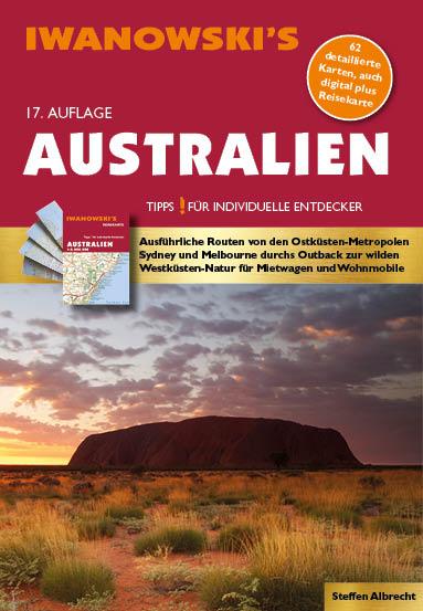 Vorderes Coverbild Australien mit Outback - Reiseführer von Iwanowski