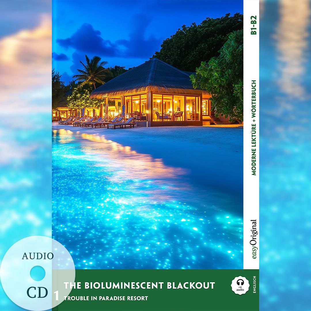 Vorderes Coverbild The Bioluminescent Blackout - Englische Krimi-Lektüre B1-B2 (+ Audio-CD)