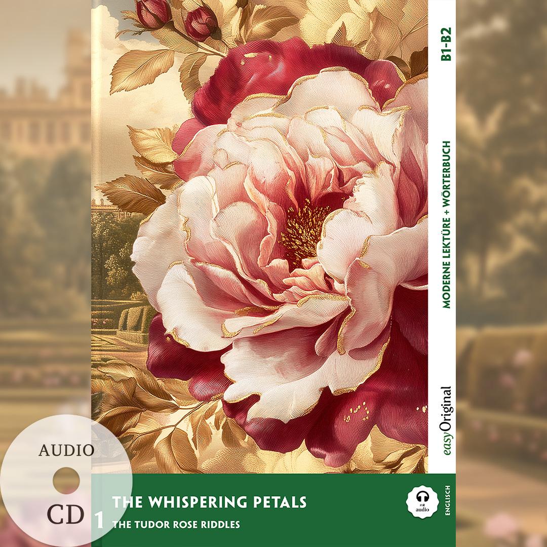 Vorderes Coverbild The Whispering Petals - Englische Krimi-Lektüre B1-B2 (+ Audio-CD)