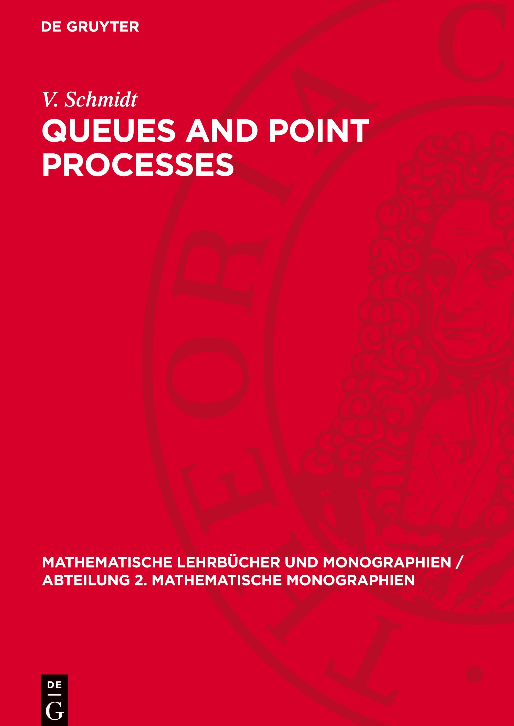 Vorderes Coverbild Queues and Point Processes