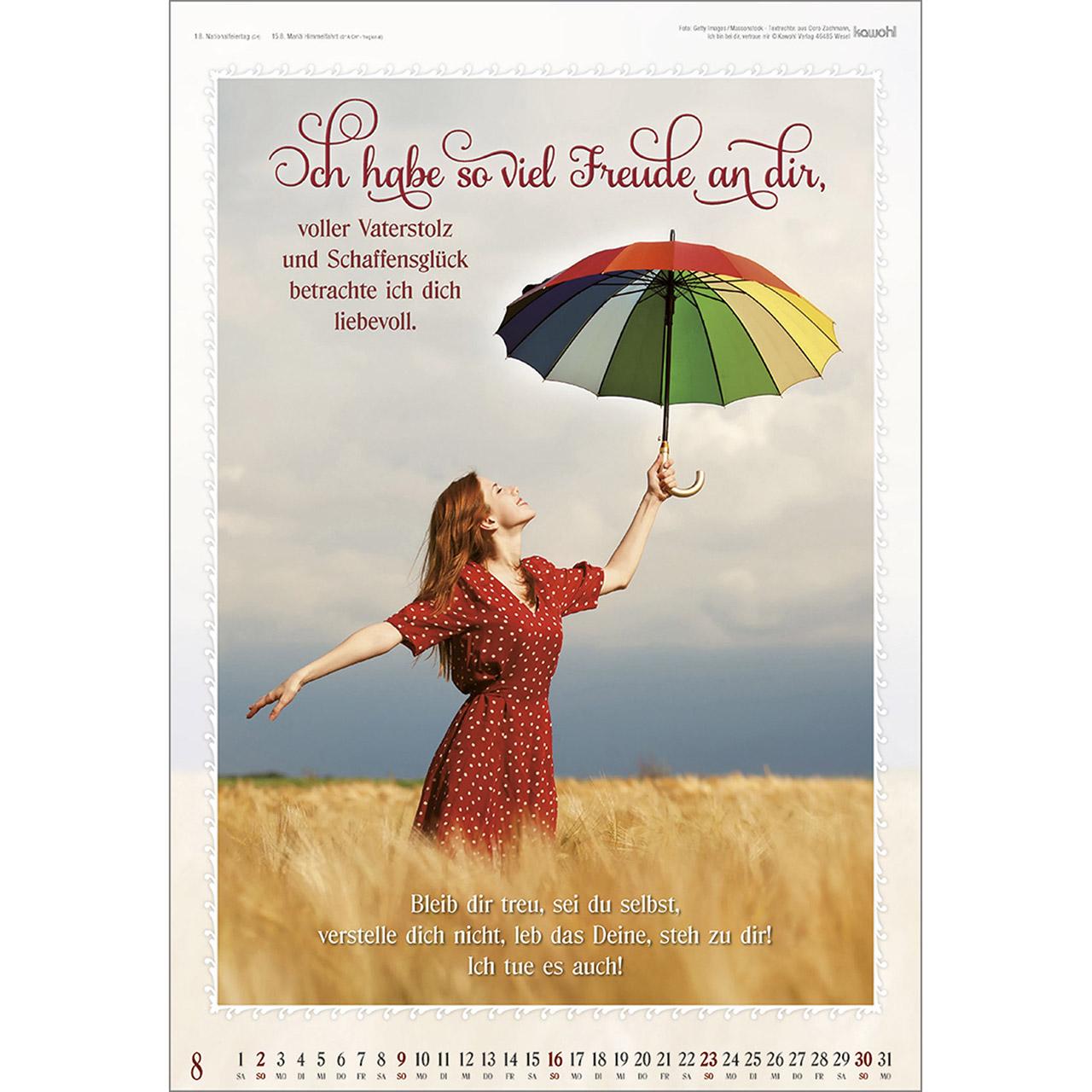 Beispielinhalt (Bild) Ich bin da, dir ganz nah 2026