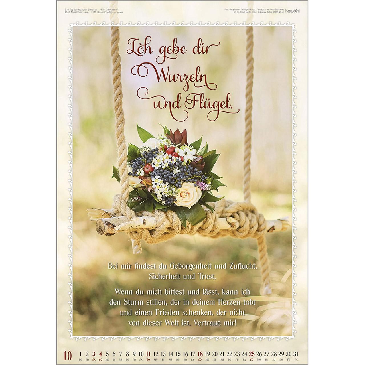 Beispielinhalt (Bild) Ich bin da, dir ganz nah 2026