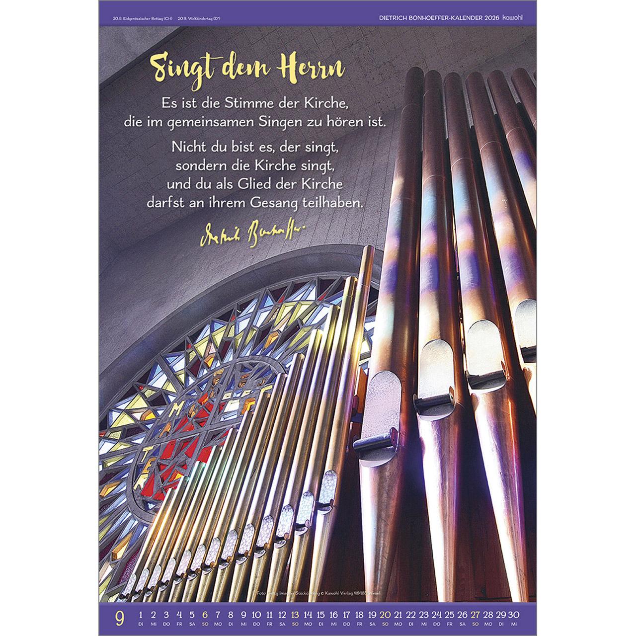 Beispielinhalt (Bild) Gott ist für uns 2026