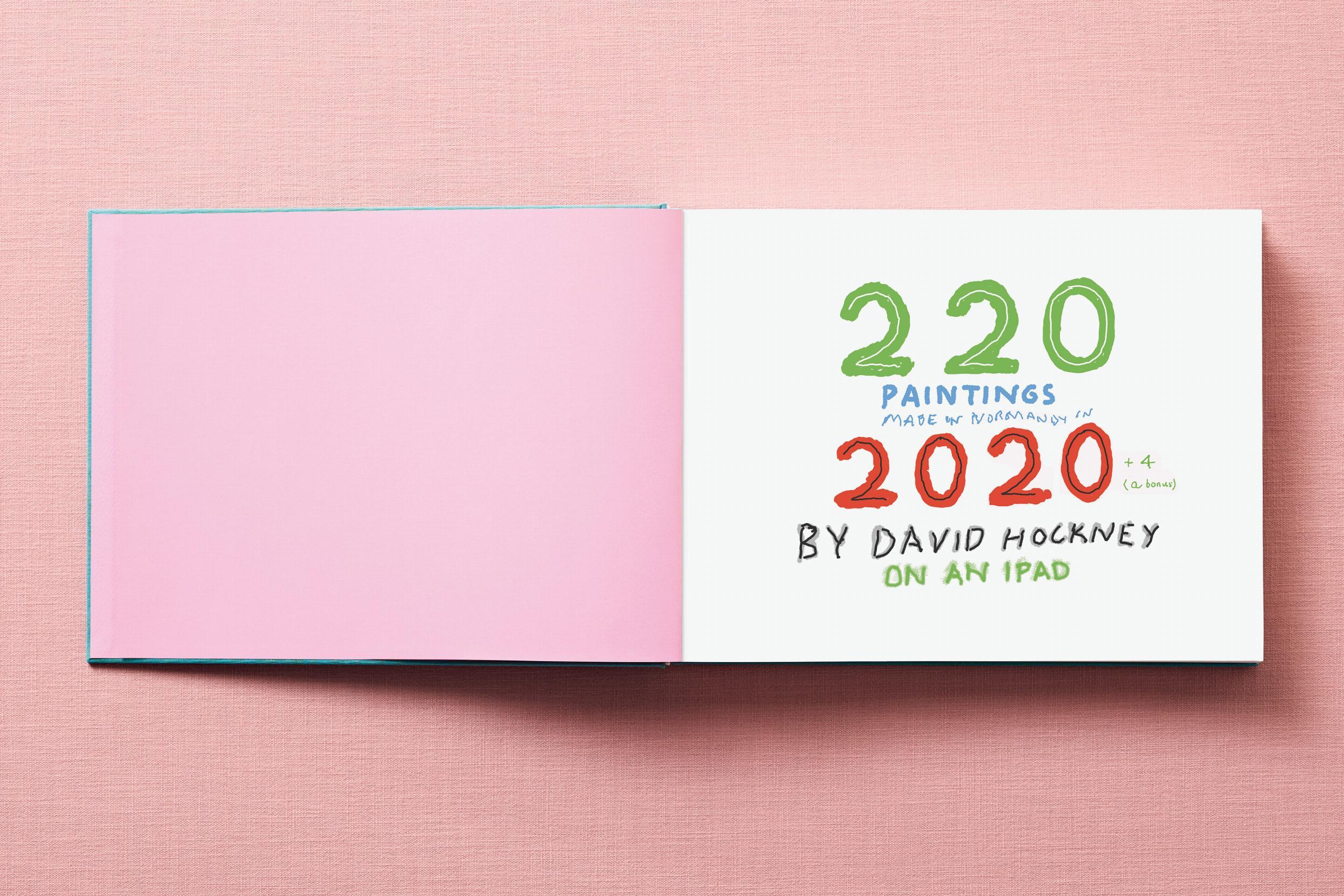 Beispielinhalt (Bild) David Hockney. 220 for 2020