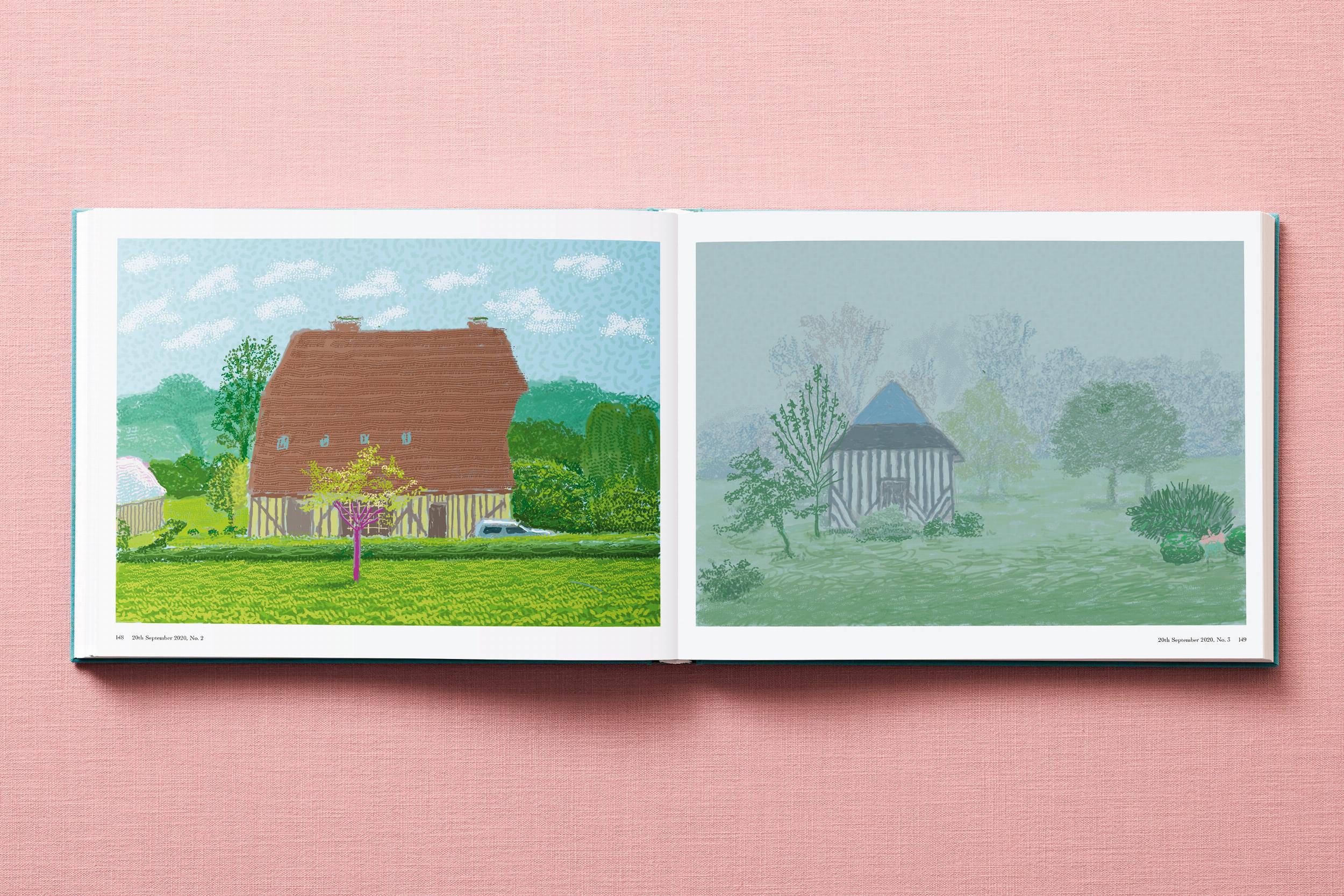 Beispielinhalt (Bild) David Hockney. 220 for 2020
