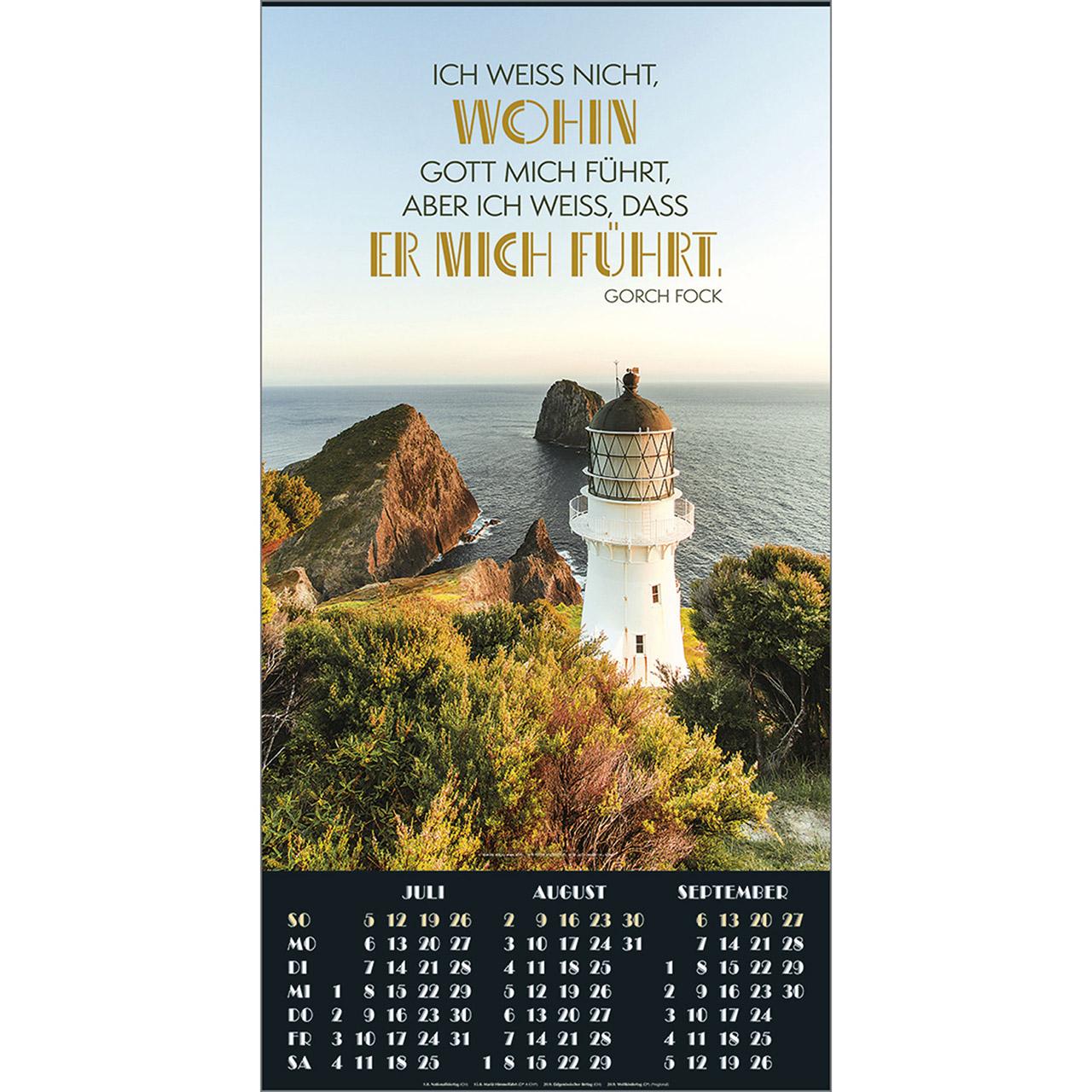 Beispielinhalt (Bild) Foto-Poster-Kalender 2026