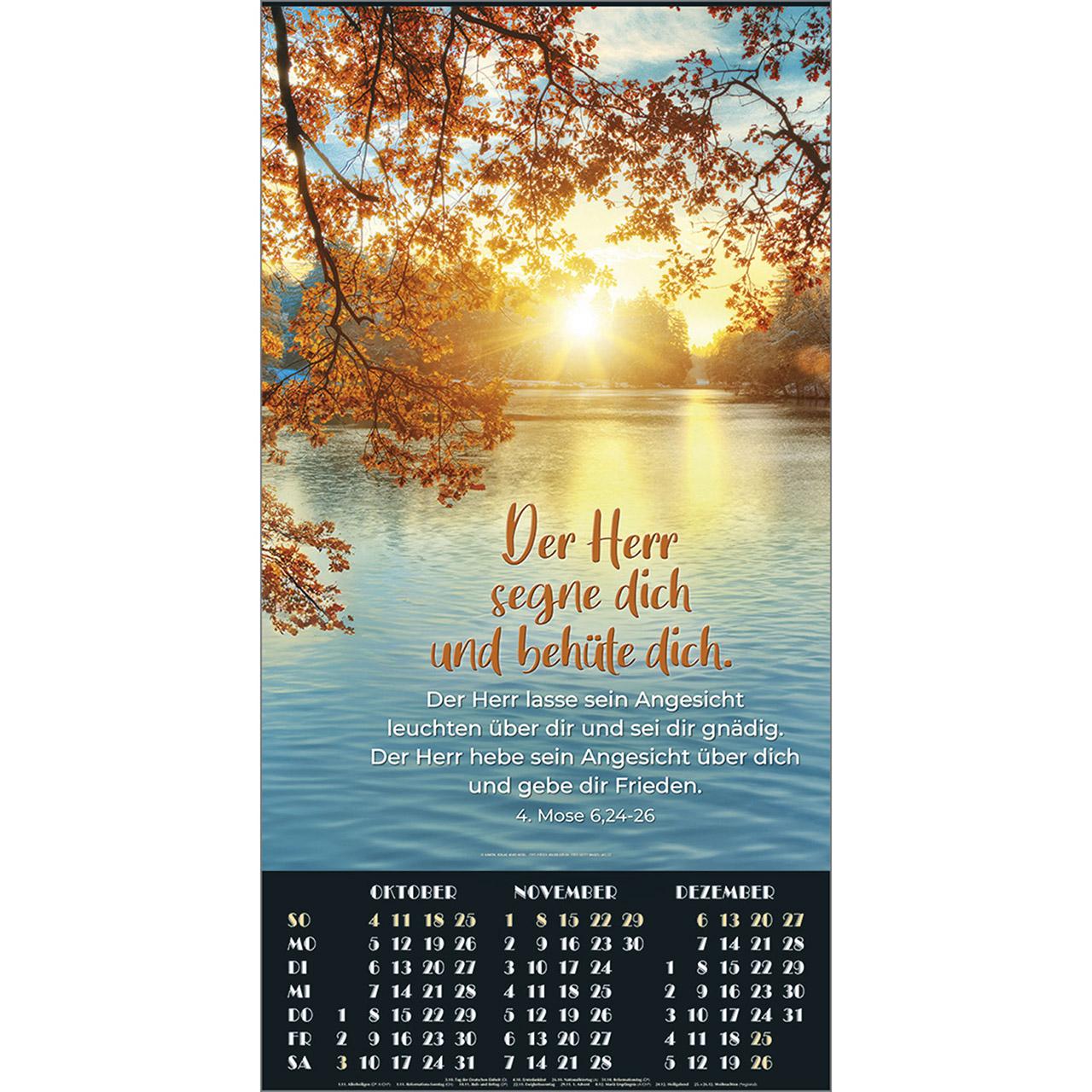 Beispielinhalt (Bild) Foto-Poster-Kalender 2026