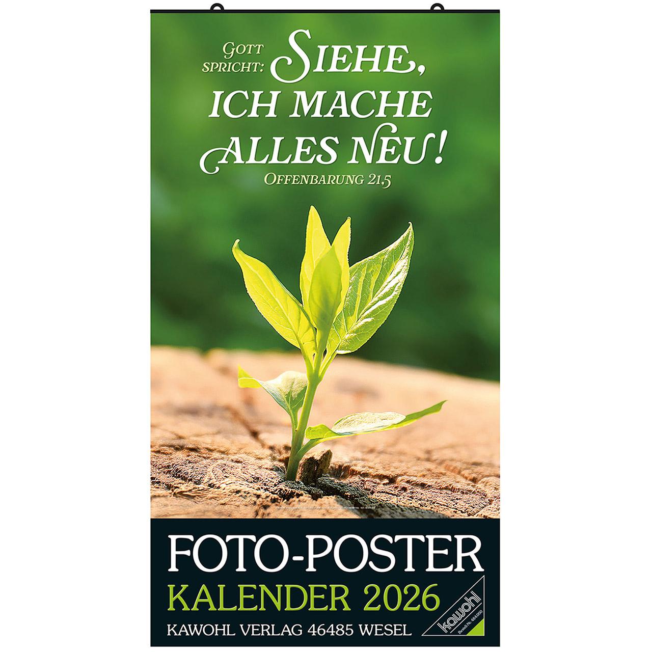 Vorderes Coverbild Foto-Poster-Kalender 2026