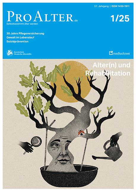 Vorderes Coverbild ProAlter Ausgabe 1/2025