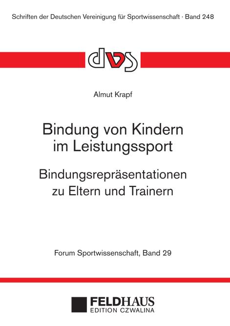 Vorderes Coverbild Bindung von Kindern im Leistungssport