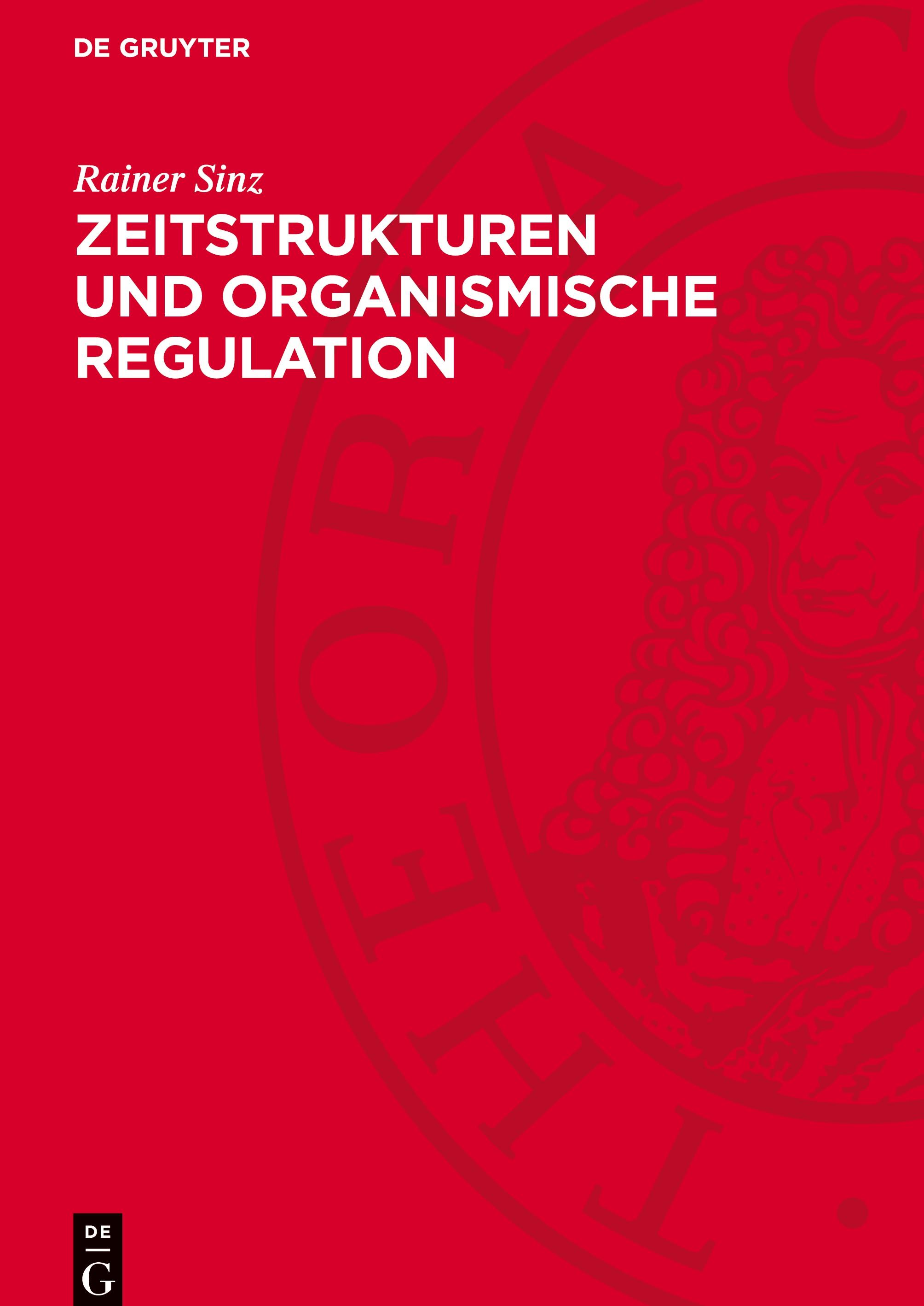 Vorderes Coverbild Zeitstrukturen und organismische Regulation