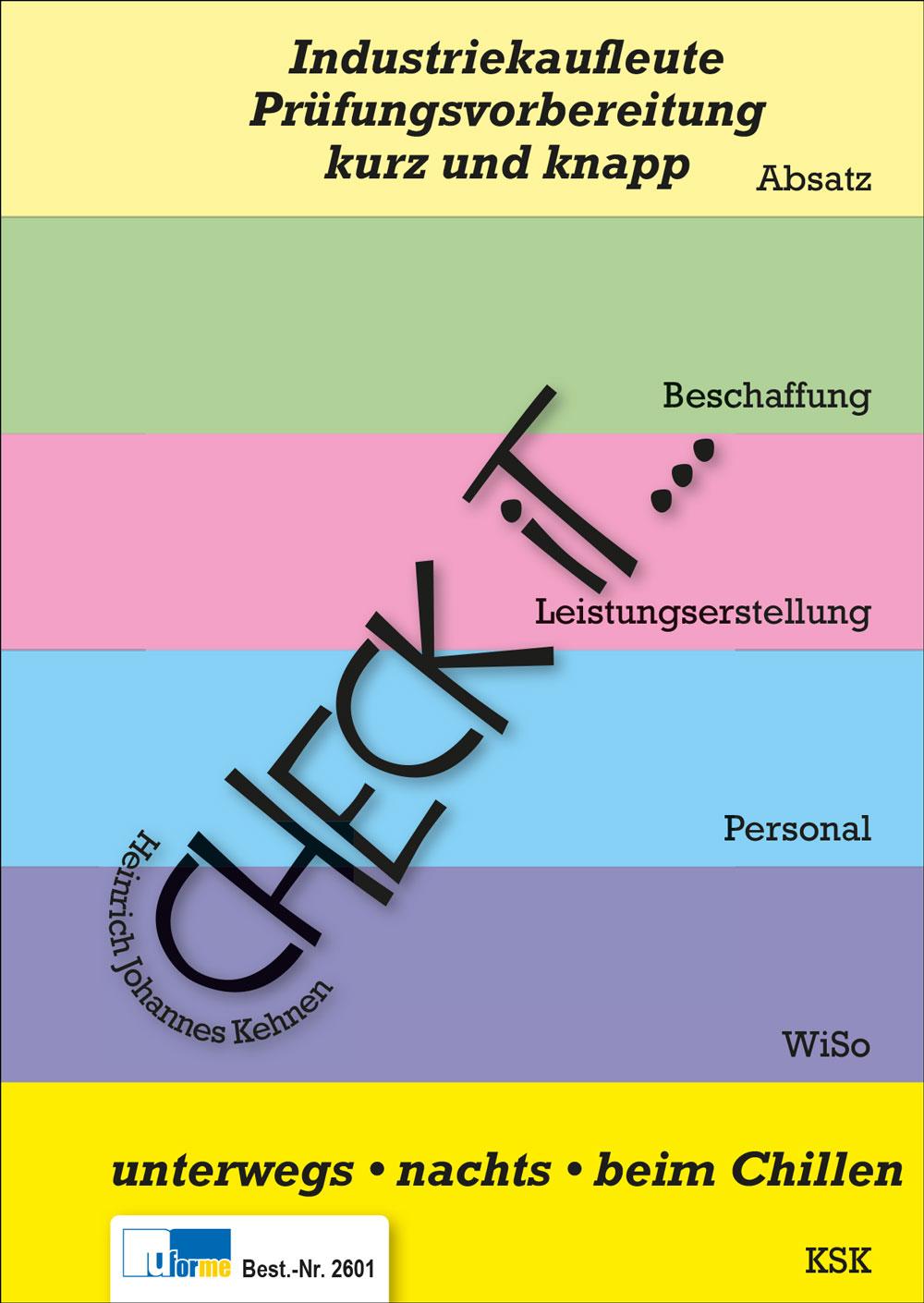 Vorderes Coverbild Check iT - Industriekaufleute