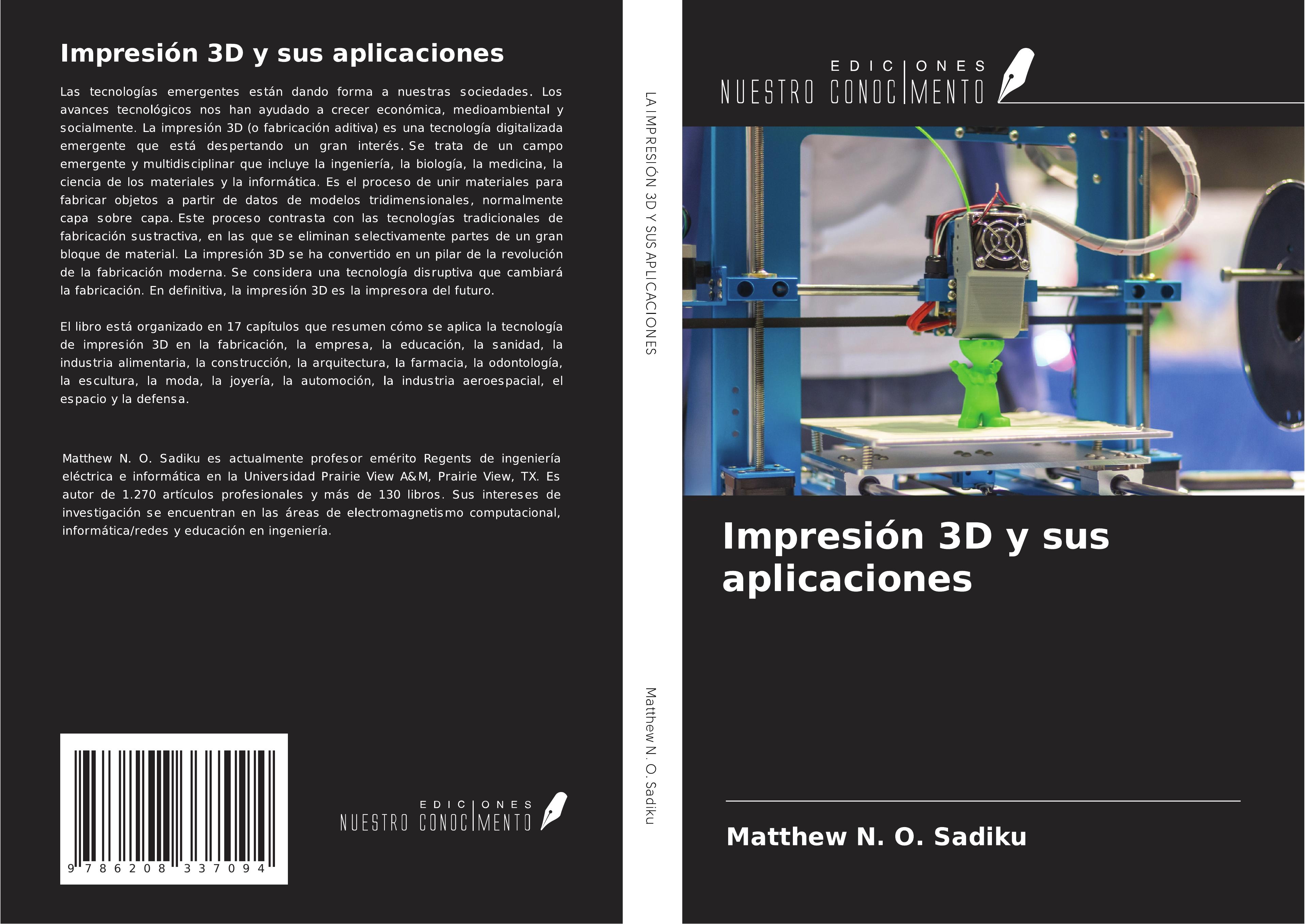 Vorderes Coverbild Impresión 3D y sus aplicaciones
