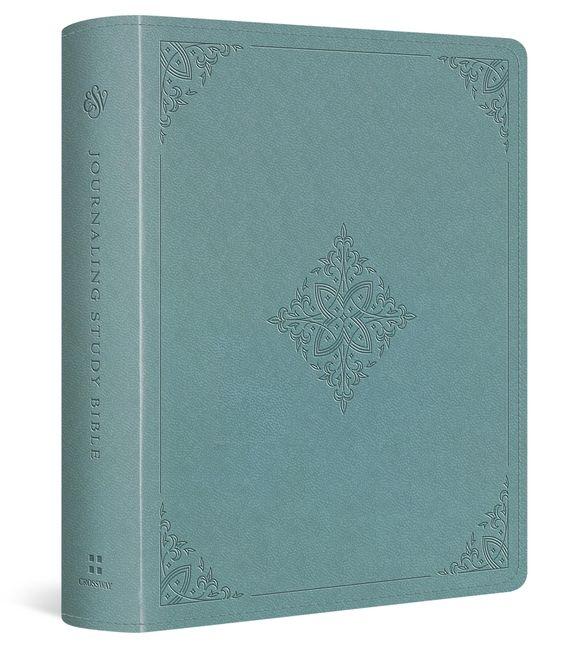 Vorderes Coverbild ESV Journaling Study Bible (Trutone Over Board, Paris Sky, Fleur-De-Lis Design)