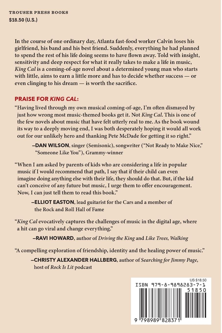 Rückseitencover King Cal