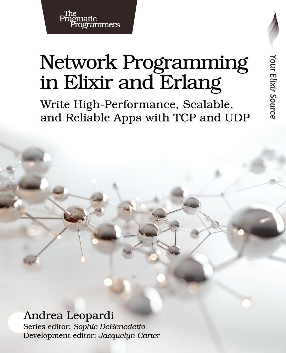 Vorderes Coverbild Network Programming in Elixir and ERLANG