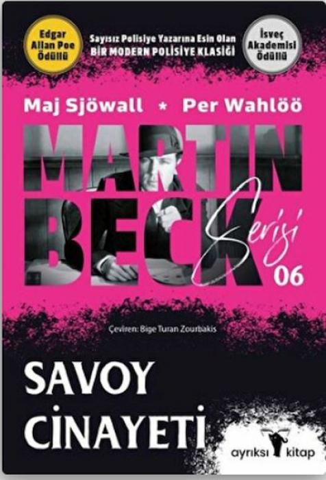 Vorderes Coverbild Martin Beck Serisi 6 - Savoy Cinayeti