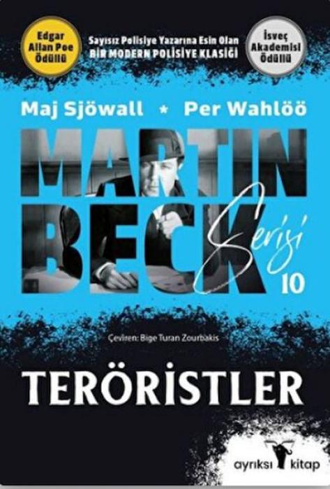 Vorderes Coverbild Martin Beck Serisi 10 - Teröristler