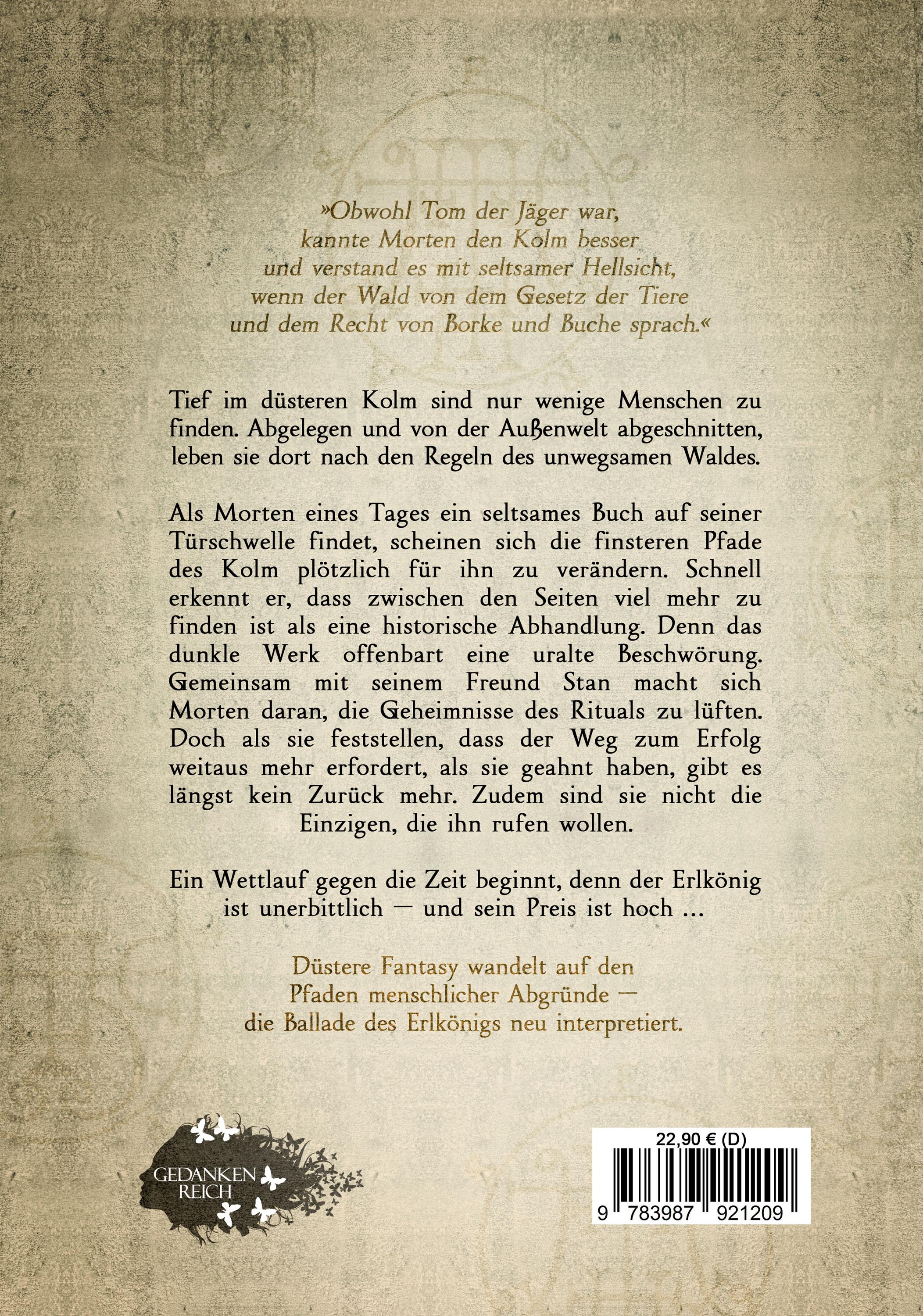 Rückseitencover Erl - Die Beschwörung