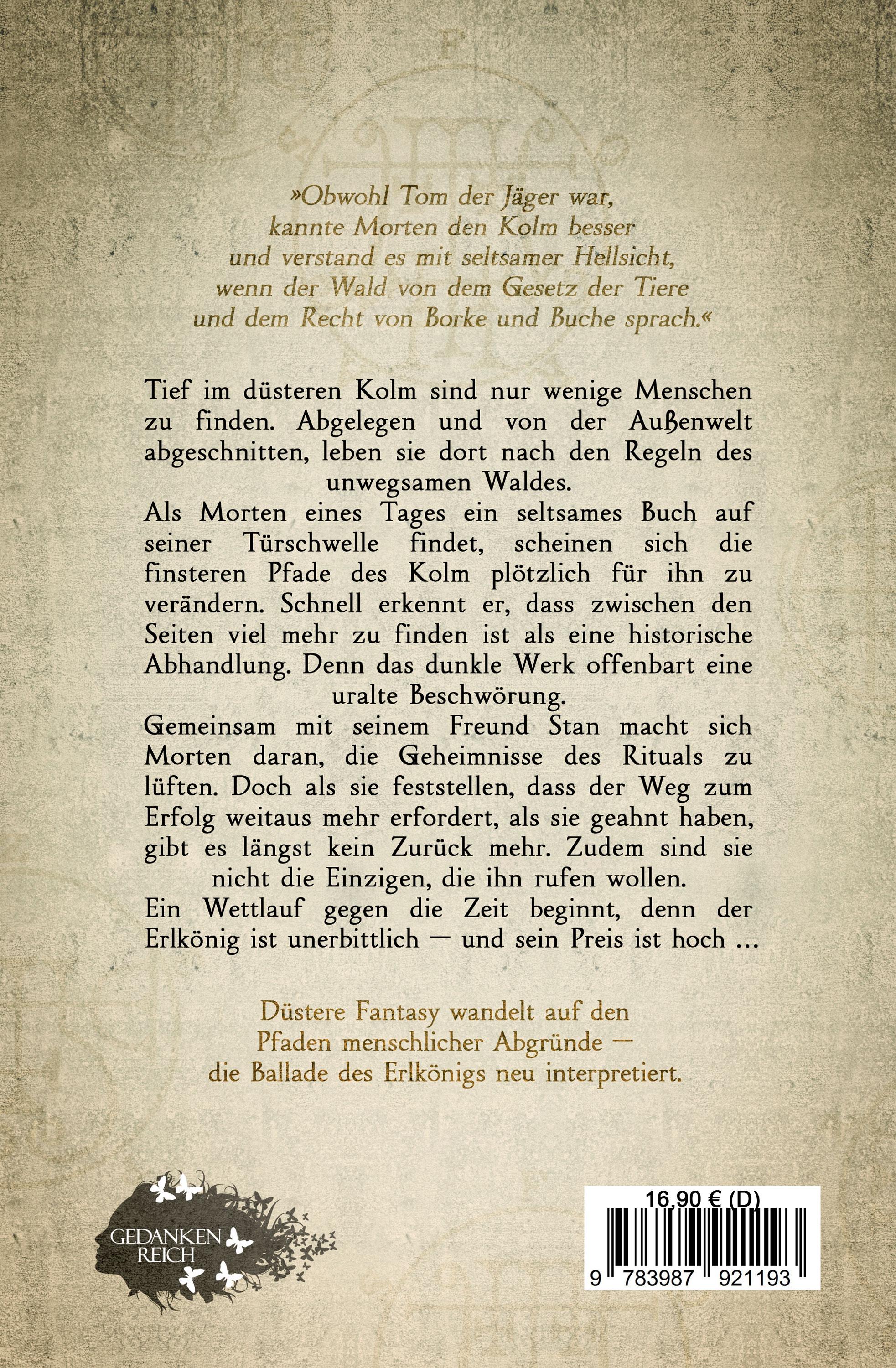 Rückseitencover Erl - Die Beschwörung