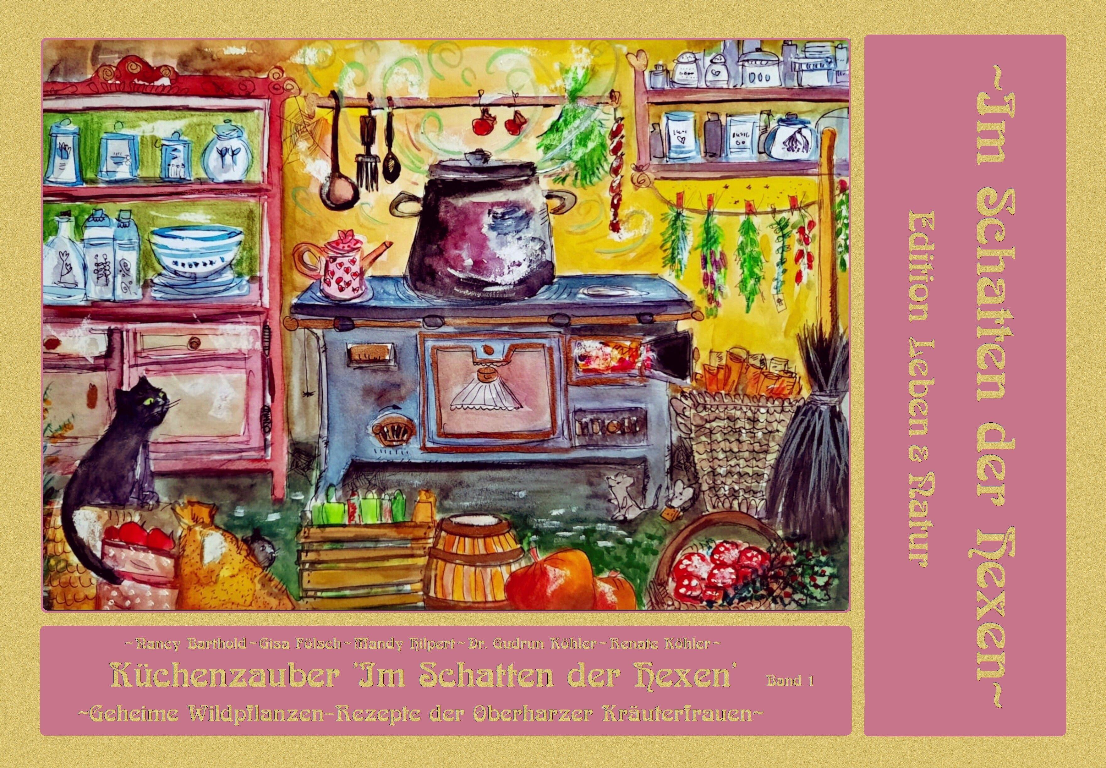 Vorderes Coverbild Küchenzauber im Schatten der Hexen