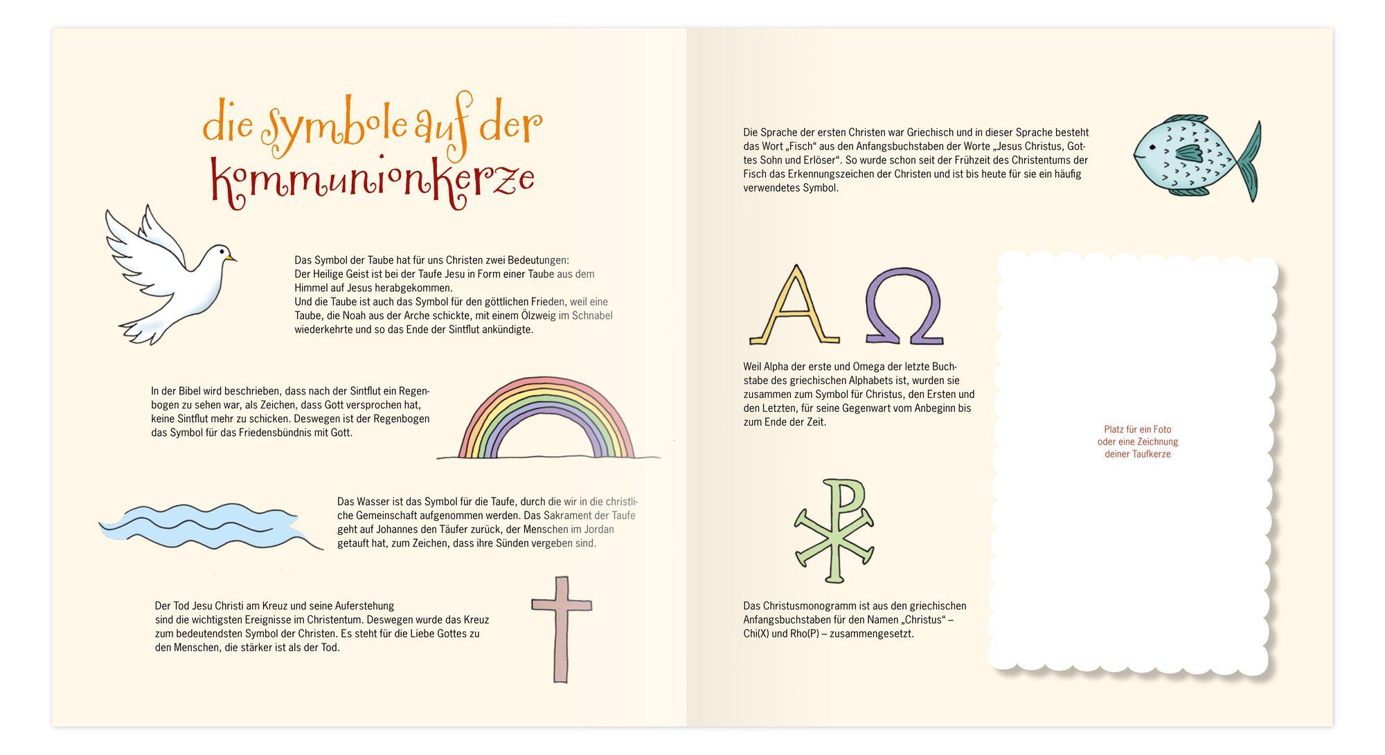 Beispielinhalt (Bild) Meine Erstkommunion