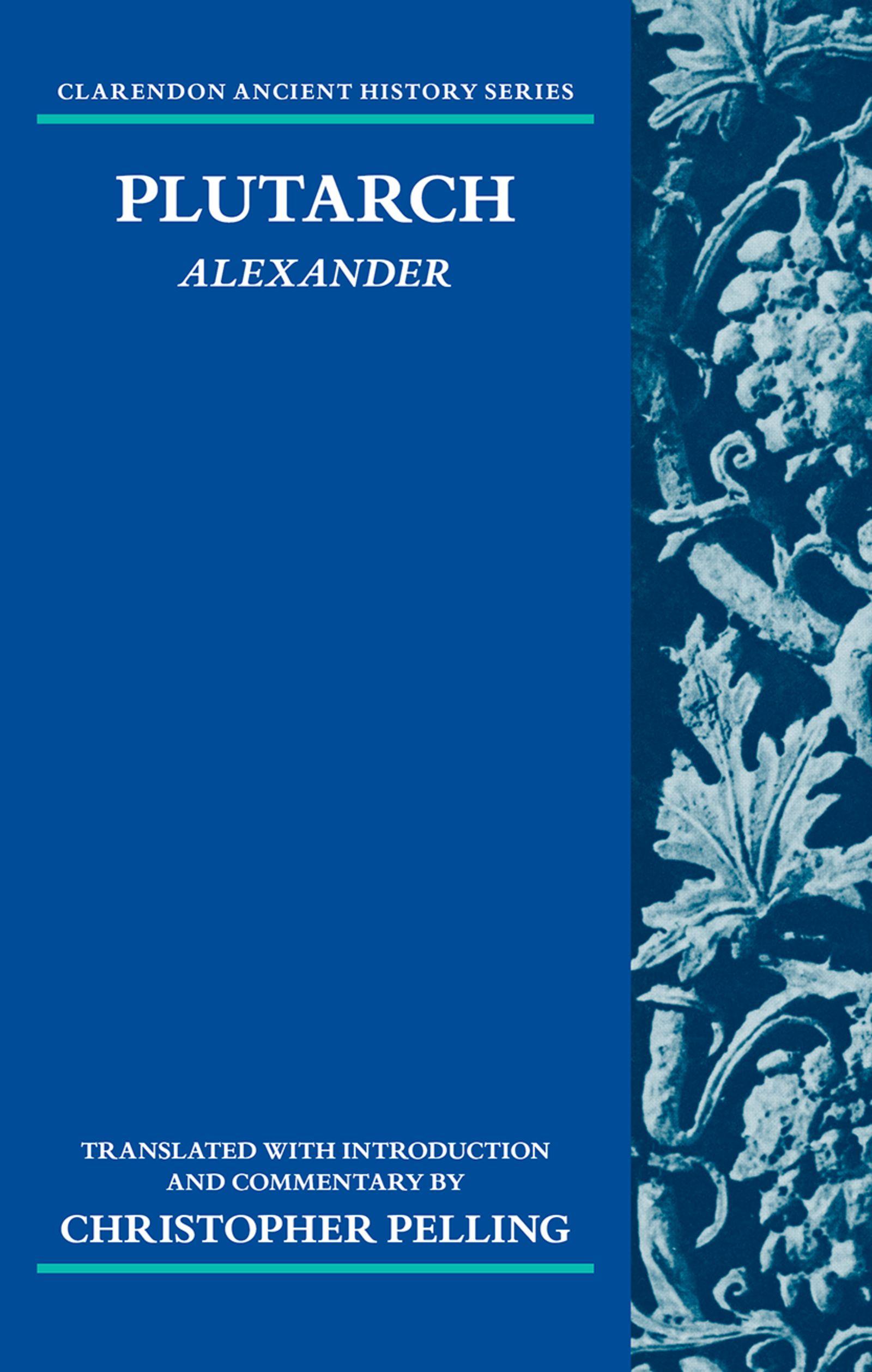 Vorderes Coverbild Plutarch: Alexander